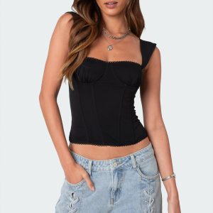 Marcella Wide Strap Corset
