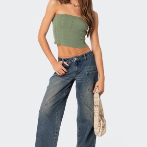 Serena Low Rise Baggy Carpenter Jeans