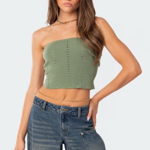 Reef Knit Tube Top