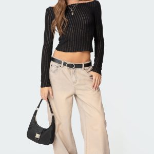 Dusty Washed Low Rise Baggy Jeans