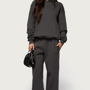 Basic Girl Wide Leg Edikted Sweatpants