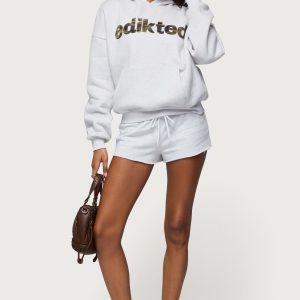 Edikted Cutie Sweat Shorts