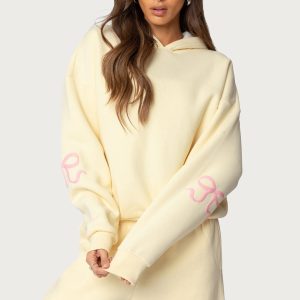 Bonney Bow Detail Hoodie