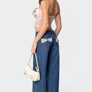 Lacey Pocket Low Rise Baggy Jeans