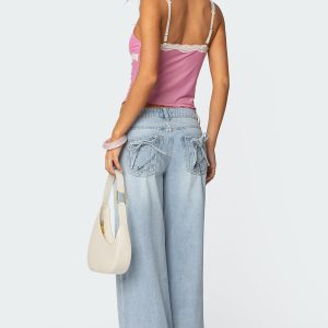 Sidonie Low Rise Baggy Jeans