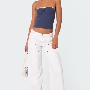 Ayla Low Rise Baggy Carpenter Jeans
