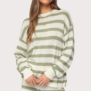 Amaris Oversized Striped Sweater