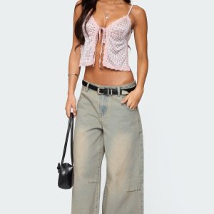 Santi Low Rise Baggy Jeans