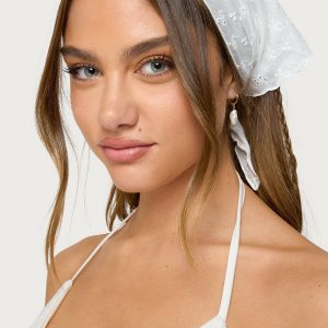 Eyelet Hair Scarf