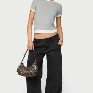 Petite Ayla Low Rise Baggy Carpenter Jeans