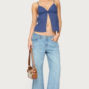 Petite Low Rise Bootcut Jeans