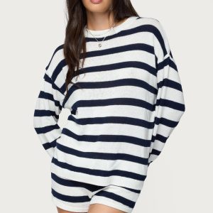 Amaris Oversized Striped Sweater