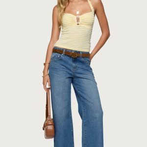 Ery Mid Rise Baggy Jeans