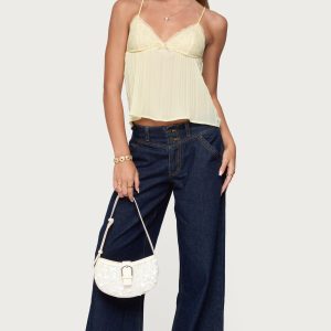 Meredith Low Rise Wide Leg Jeans