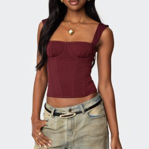 Marcella Wide Strap Corset