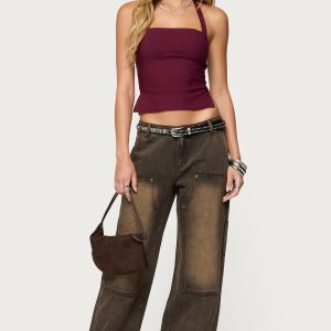Ayla Low Rise Baggy Carpenter Jeans