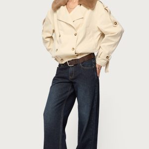 Raelynn Washed Low Rise Baggy Jeans