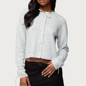 Vickie Ribbon Knit Cardigan
