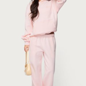 Basic Girl Wide Leg Edikted Sweatpants