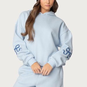 Bonney Bow Detail Hoodie