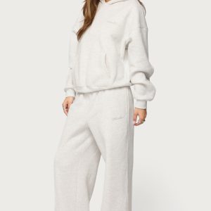 Basic Girl Wide Leg Edikted Sweatpants