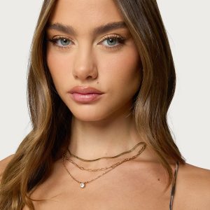 Mixed Chain Necklace Set