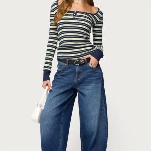 Kella Low Rise Baggy Jeans