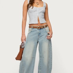 Ilara Low Rise Barel Jeans