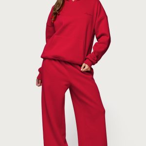 Basic Girl Wide Leg Edikted Sweatpants