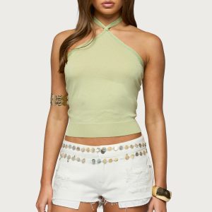 Paradiso Knit Halter Top