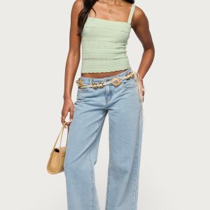 Tall Raelynn Washed Low Rise Baggy Jeans
