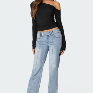 Avril Low Rise Bootcut Jeans