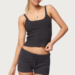 Nella Cable Knit Tank Top