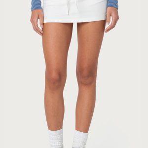 Bayside Slitted Micro Skort