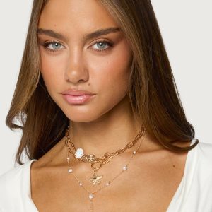 Pearly Coastal Necklace Set