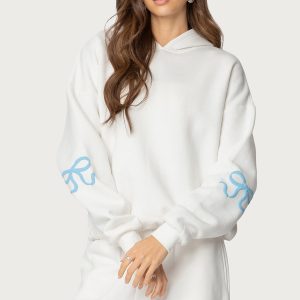 Bonney Bow Detail Hoodie