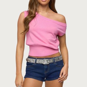 Michaela Off Shoulder Knit Top