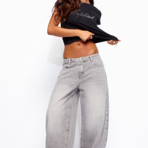 Kella Low Rise Baggy Jeans