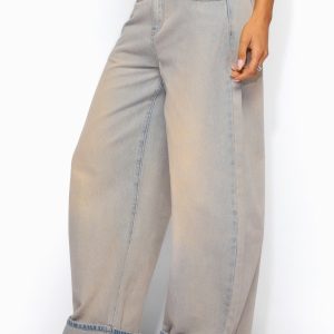 Kella Low Rise Baggy Jeans