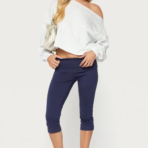 Rocio Foldover Capri Pants