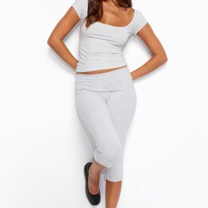 Rocio Foldover Capri Pants