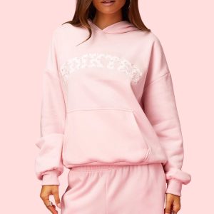 Edikted Hearts Barbie™ Oversized Hoodie