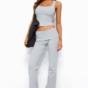 Ivanne Foldover Flared Pants