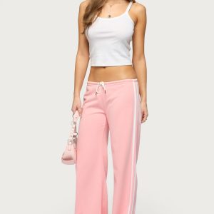 Cammile Contrast Stripe Sweatpants