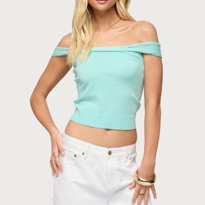 Sami Off Shoulder Knit Top