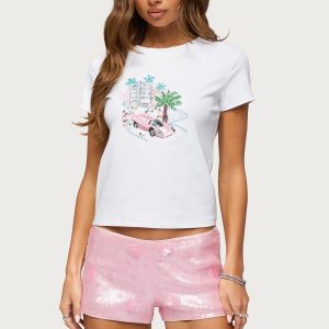 City Angel Beaded Baby T Shirt