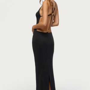 Zhuri Ring Backless Maxi Dress