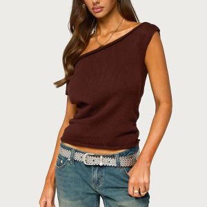 Lauria Off Shoulder Knit Top
