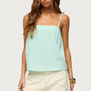 Sapphire Textured Tank Top