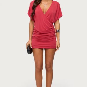 Yaara Wrap Mini Dress